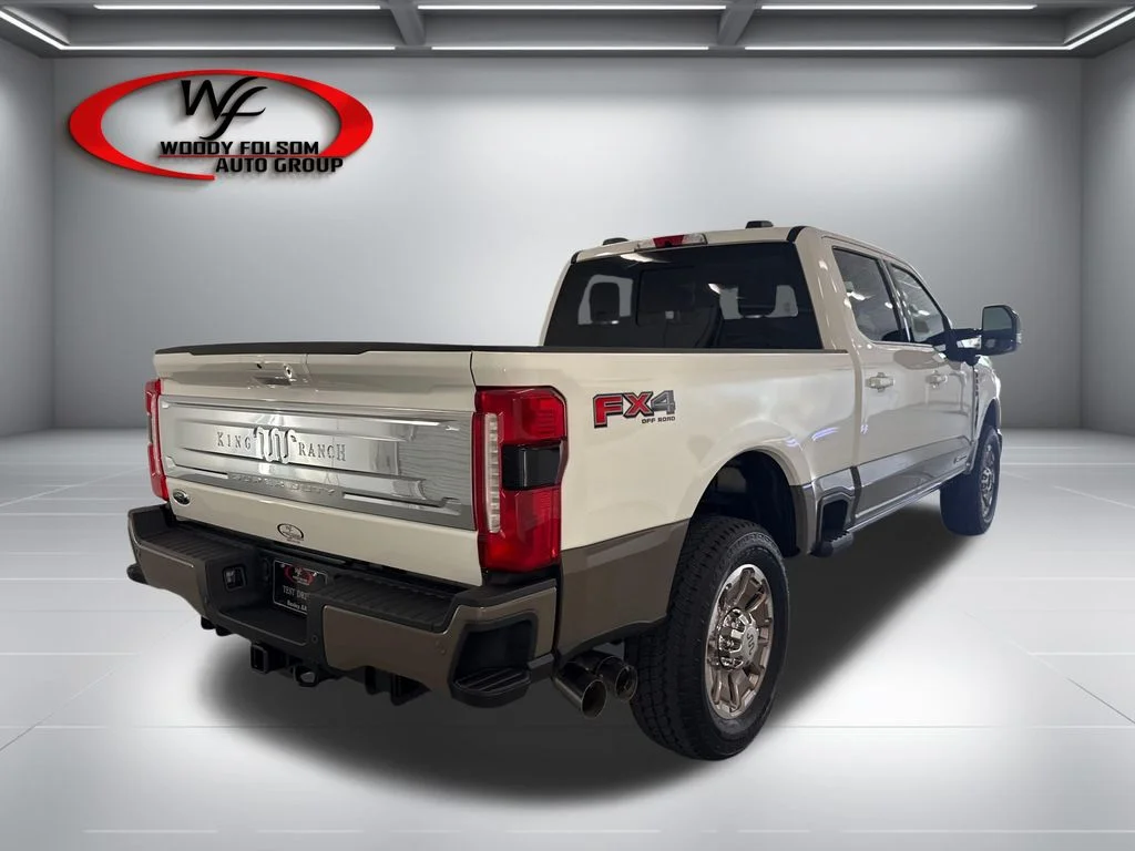 New 2026 Star White Metallic Tri-Coat Ford F-350® King Ranch® image 6