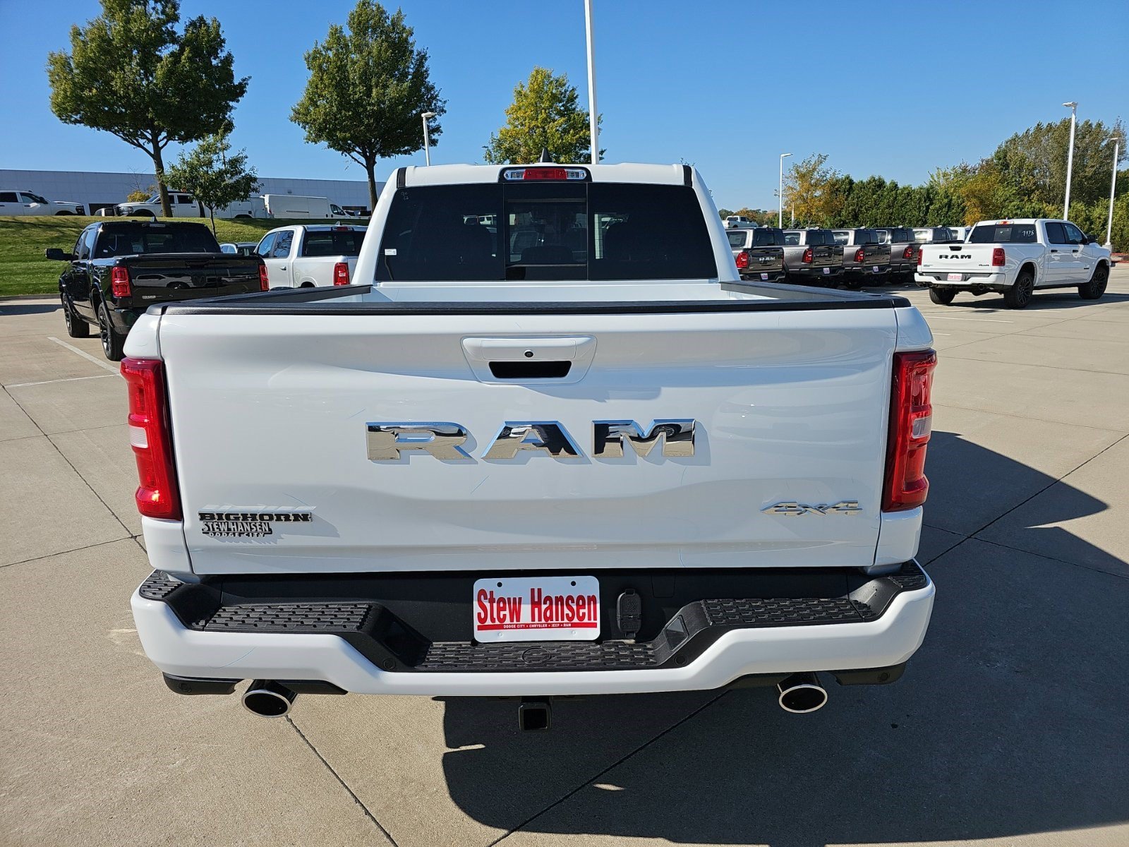 New 2026 Bright White Clearcoat Ram Big Horn image 4