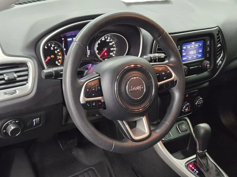 Used 2018 Diamond Black Crystal Pearlcoat Jeep Sport image 15