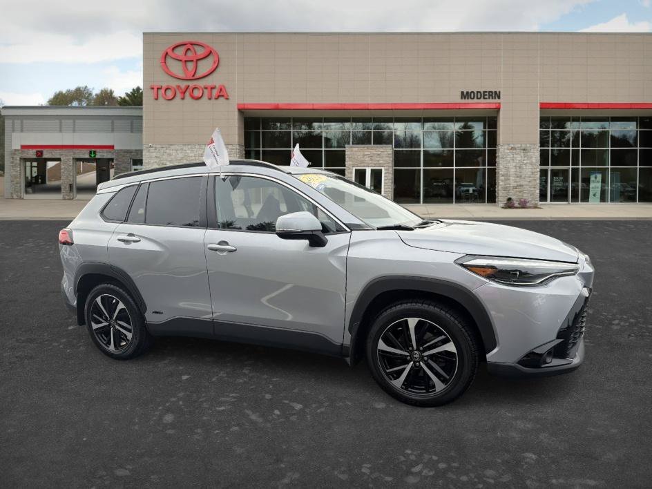 Used 2024 Silver Toyota Hybrid XSE image 3