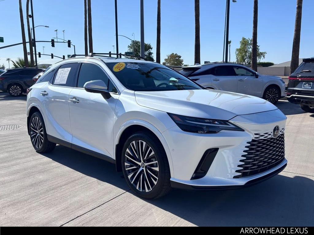 Certified Used 2025 White Lexus 350h Premium Plus image 9