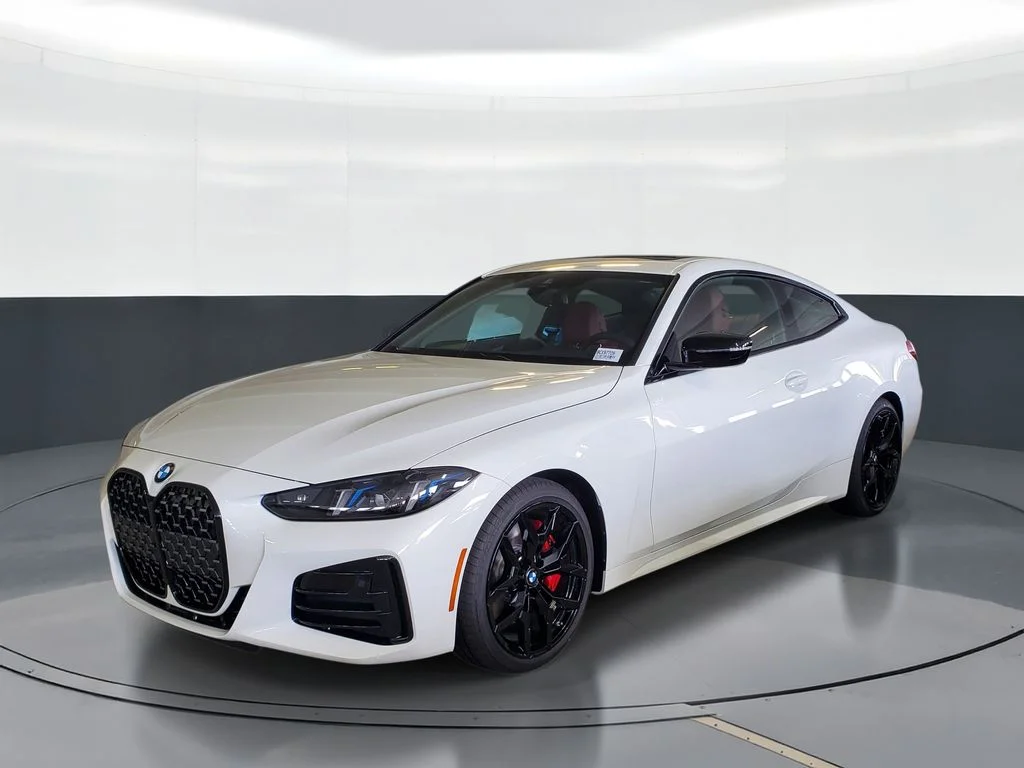 New 2027 White BMW 430i image 1