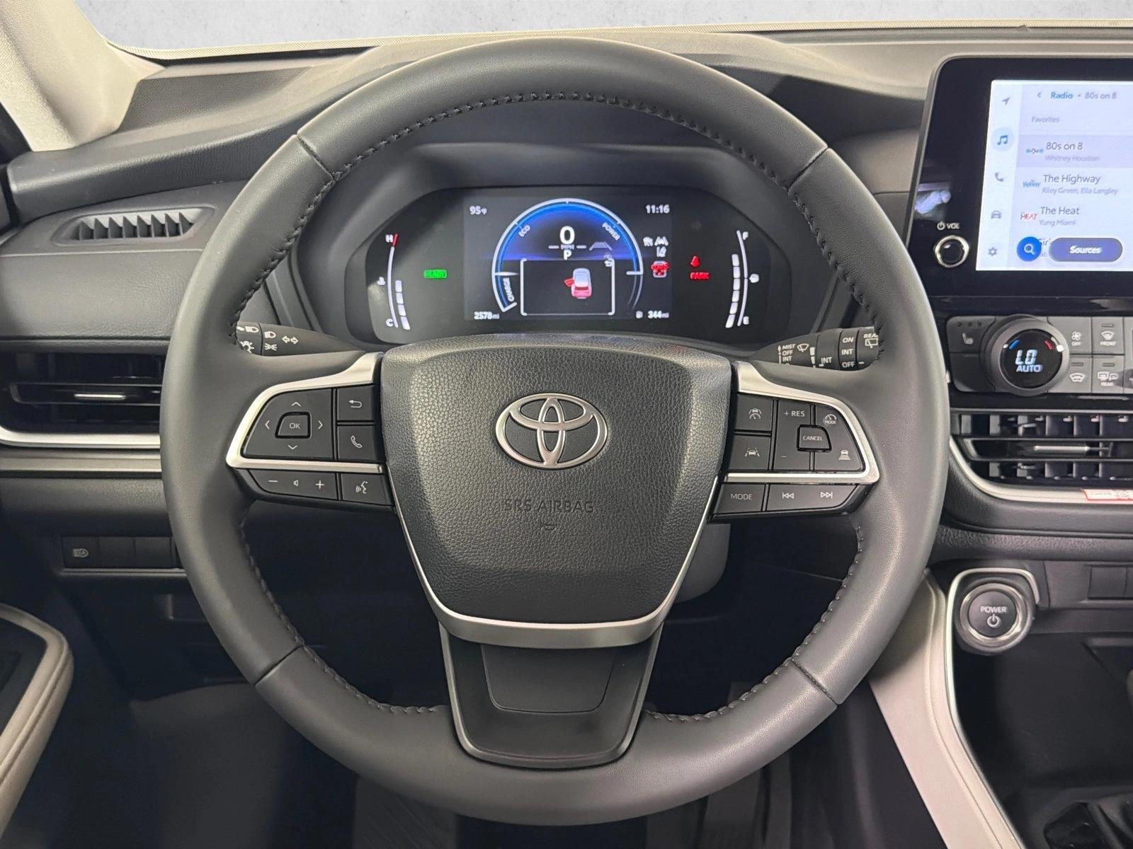 Used 2026 Midnight Black Metallic Toyota Hybrid XLE image 24