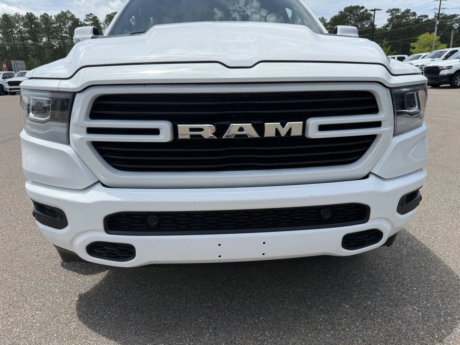 Used 2023 Bright White Clearcoat Ram Laramie image 22