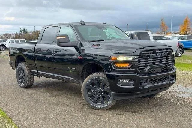 New 2026 Diamond Black Crystal Pearlcoat RAM BIG HORN image 2