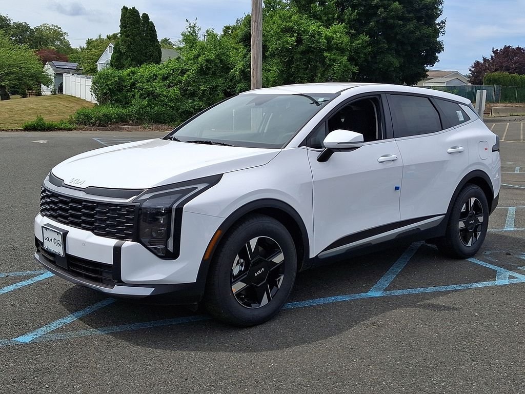 New 2026 Glacial White Pearl Kia LX image 2
