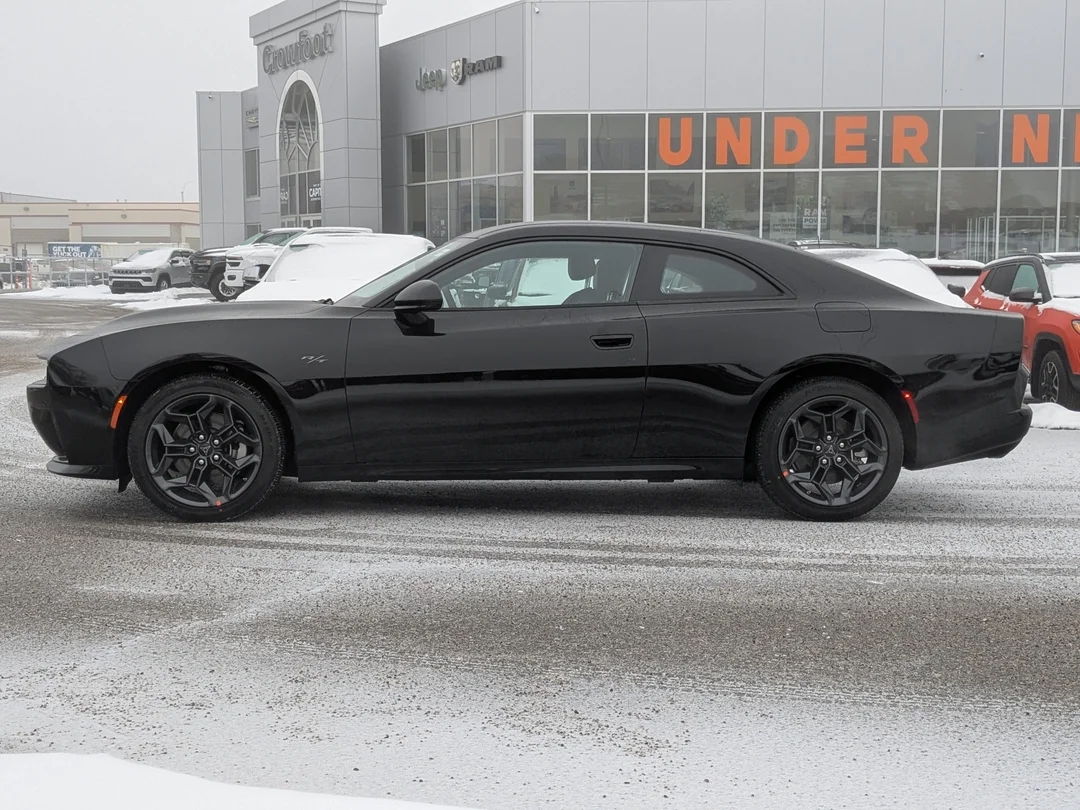 New 2026 Black Dodge R/T - - AWD - Blacktop Package - Driver Convenience Group - Diamond Black Crystal Pearl & More! image 5