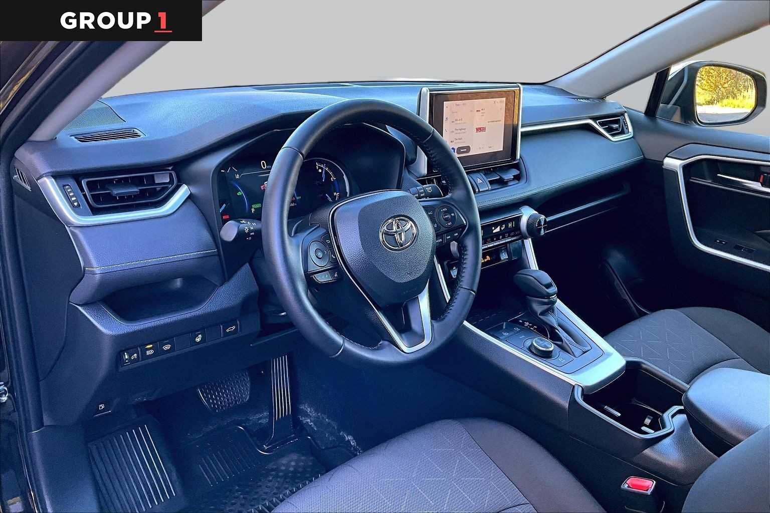Certified Used 2025 Midnight Black Metallic Toyota Hybrid XLE image 18