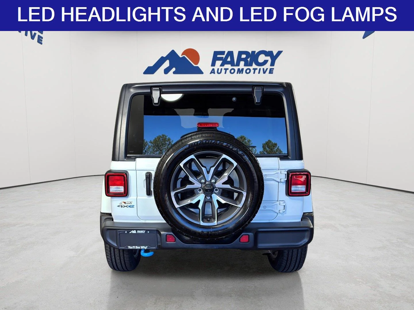 Used 2024 Bright White Clearcoat Jeep Sport S image 6