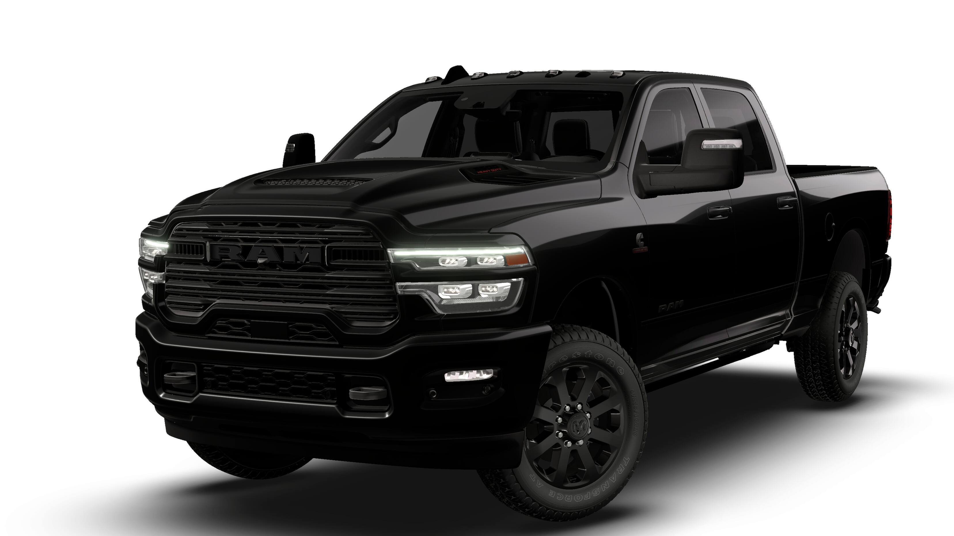 New 2026 Diamond Black Crystal Pearl-Coat Exterior Paint RAM LARAMIE image 13
