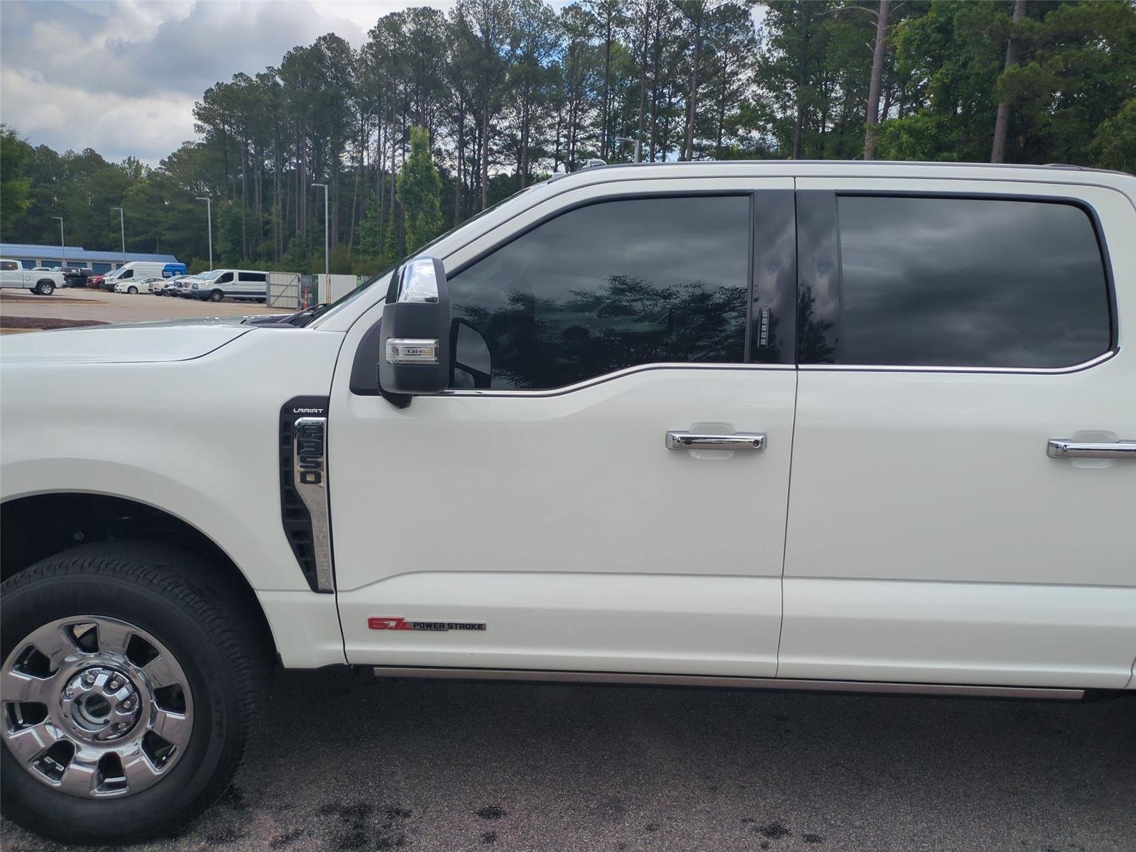 Used 2024 Star White Metallic Tri-Coat FORD  image 15