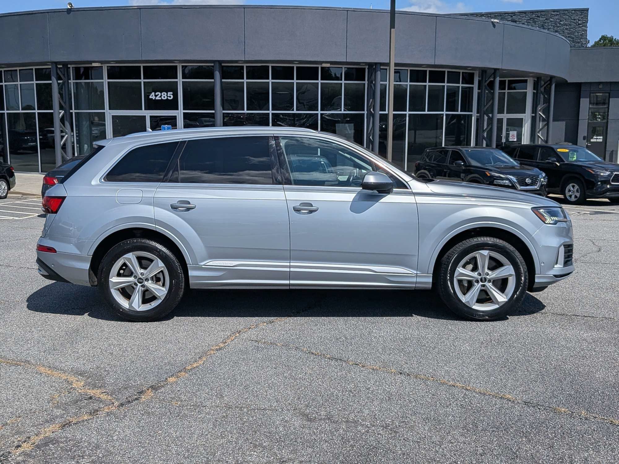 Used 2024 Silver Audi 45 Premium Plus image 2