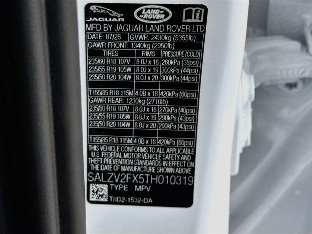 New 2026 Fuji White Land Rover Hoxton Edition image 34