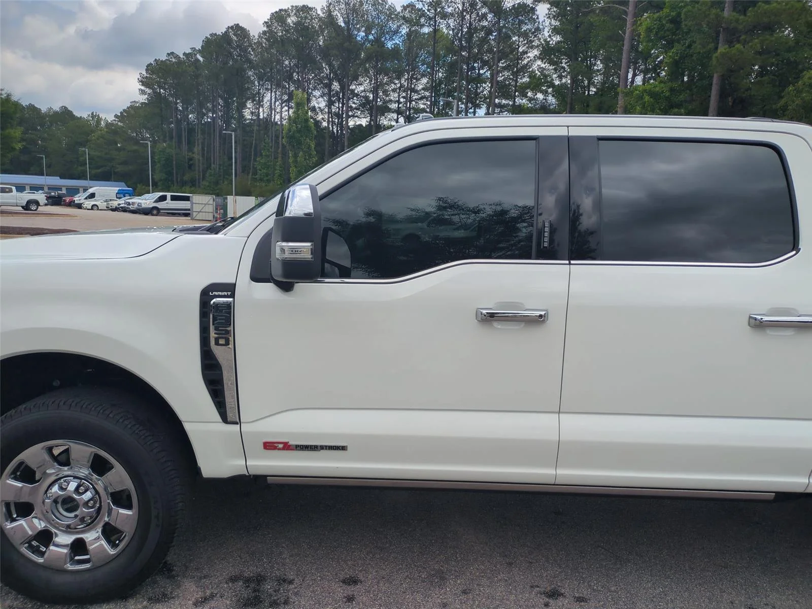 Used 2024 Star White Metallic Tri-Coat FORD  image 15