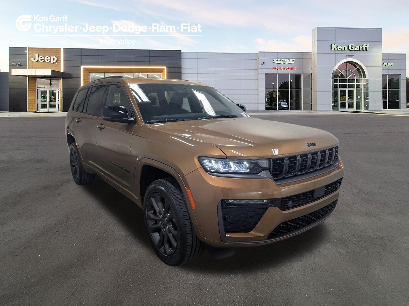 New 2026 Copper Shino Metallic Clear-Coat Exterior Paint Jeep Limited Reserve image 1