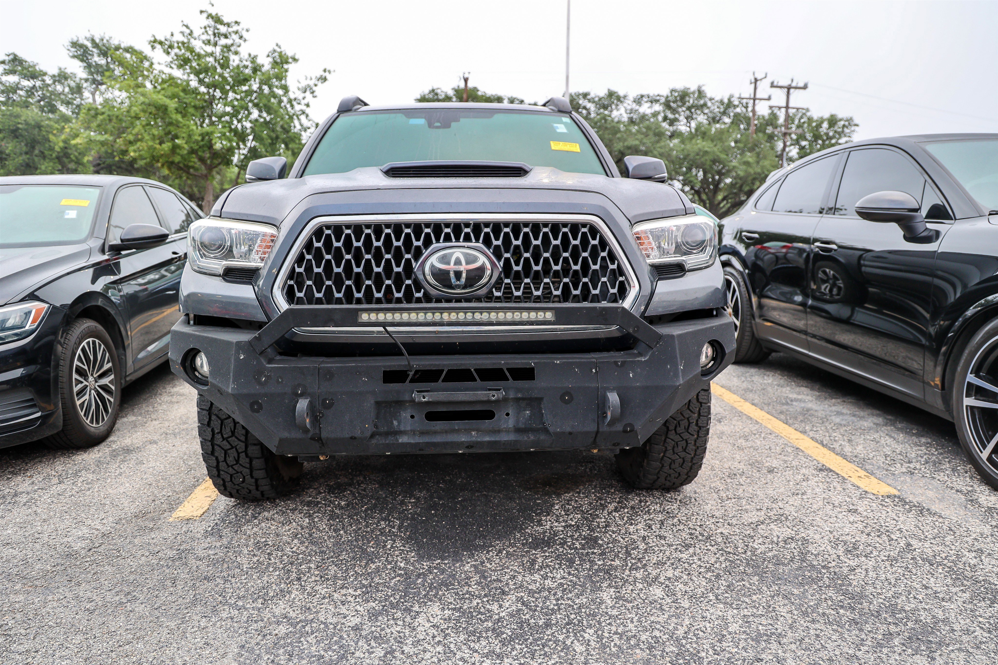 Used 2019 Magnetic Gray Metallic Toyota TRD Sport image 3
