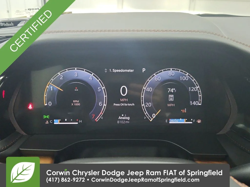 Certified Used 2025 Red Jeep Summit Reserve image 22