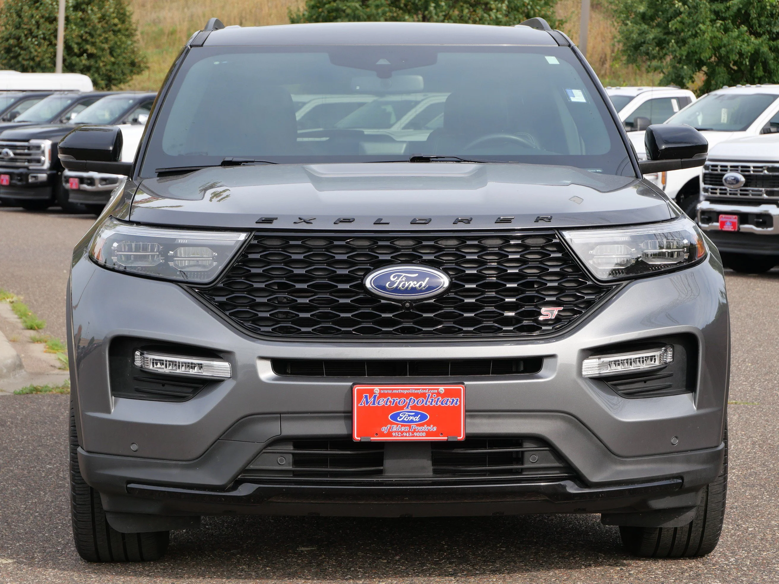 Used 2024 Ford Explorer ST with VIN 1FM5K8GC7RGA79410 for sale in Eden Prairie, Minnesota