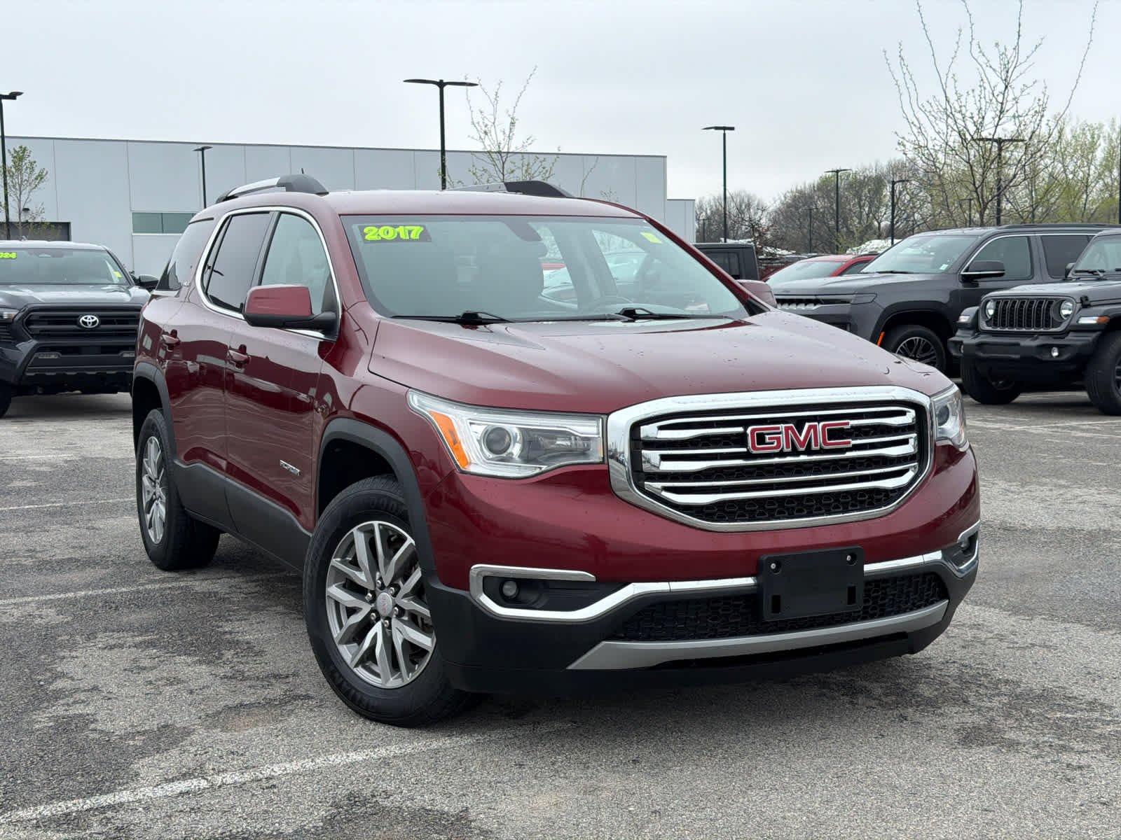 Used 2017 GMC Acadia SLE-2 with VIN 1GKKNLLS5HZ269776 for sale in Shawnee, KS