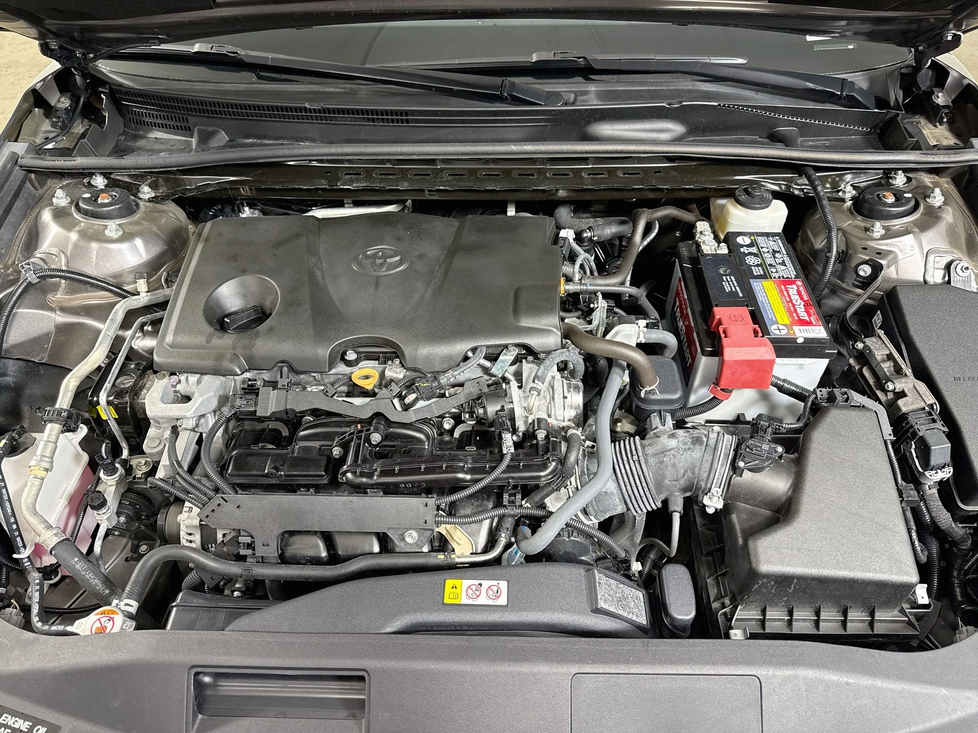 Certified Used 2022 Predawn Gray Mica Toyota LE image 28