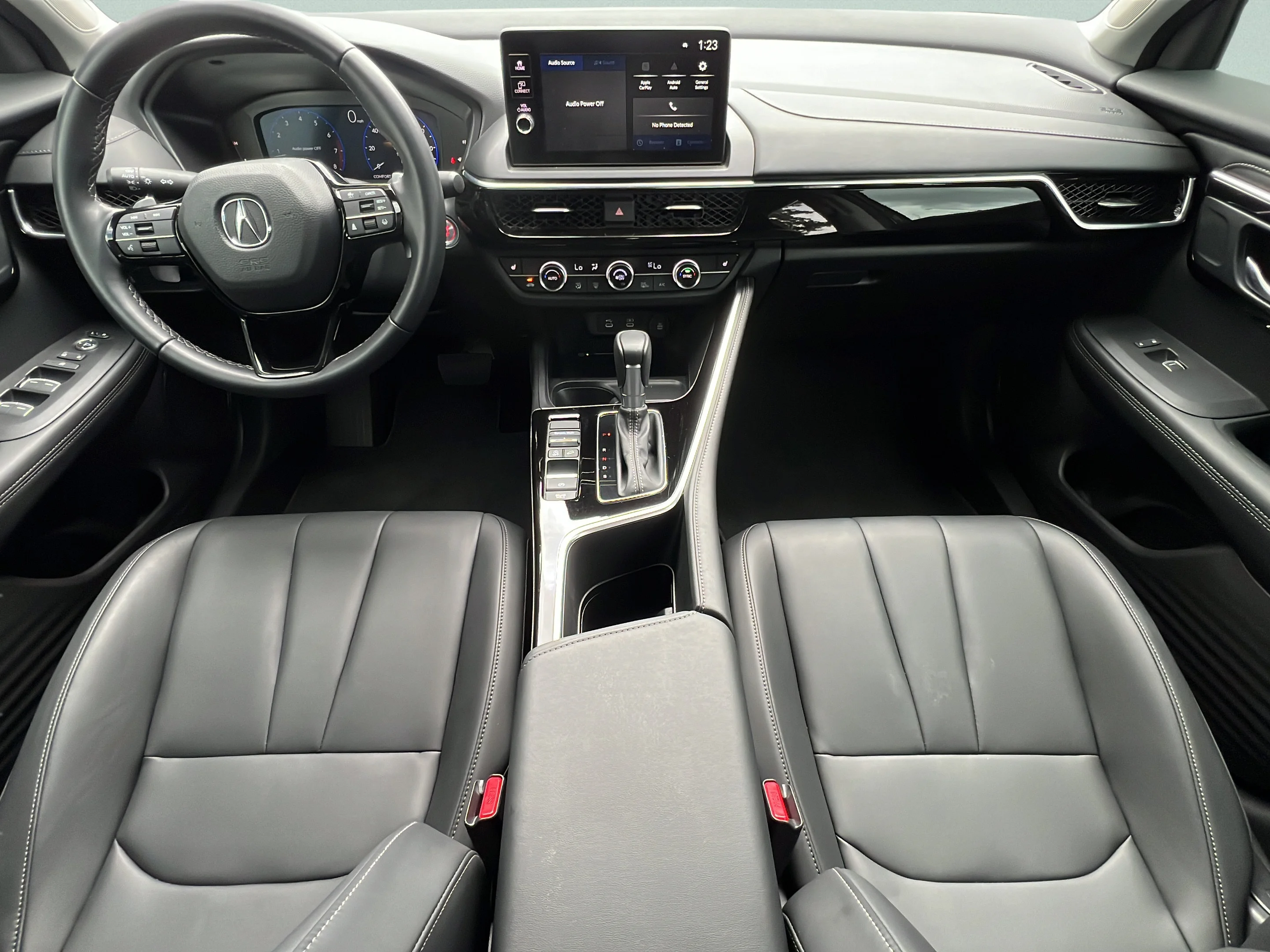 Used 2025 Crystal Black Pearl Acura Base image 14