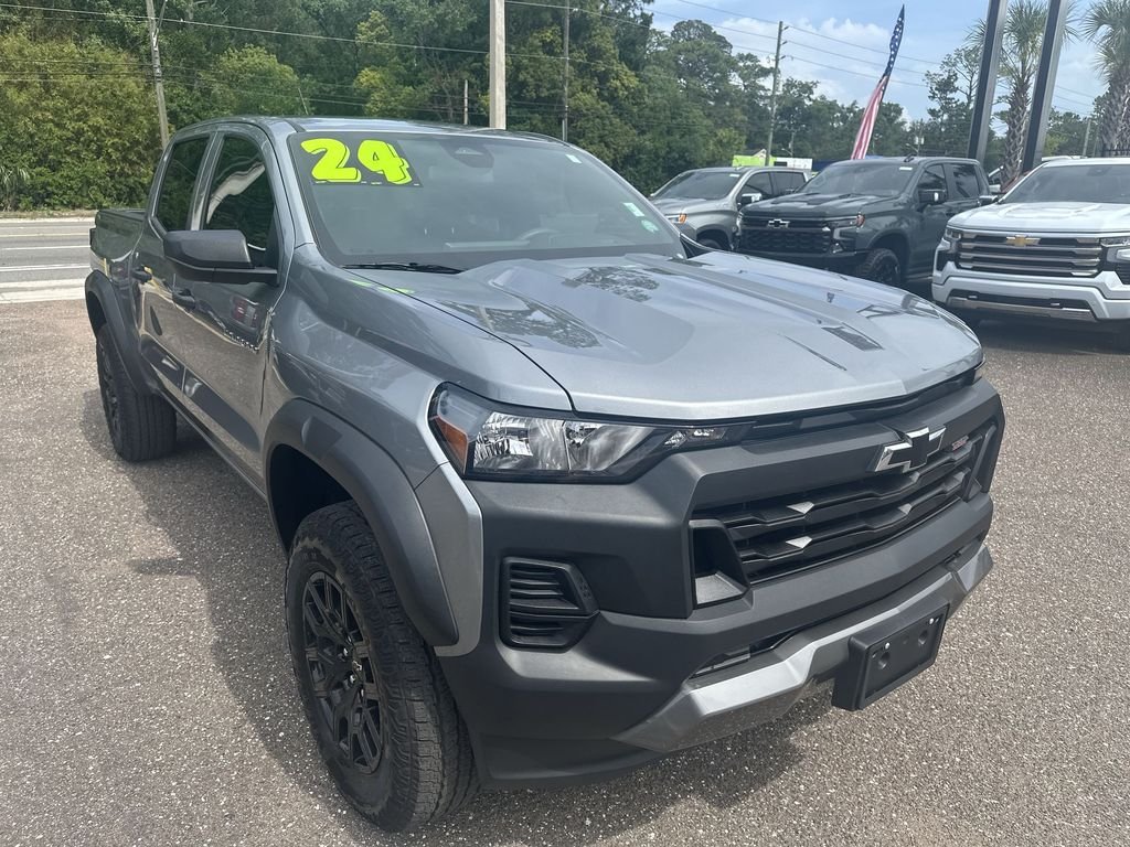 Used 2024 Sterling Gray Metallic Chevrolet Trail Boss image 10