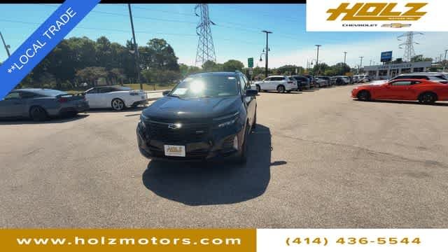 Certified Used 2024 Mosaic Black Metallic Chevrolet RS image 3