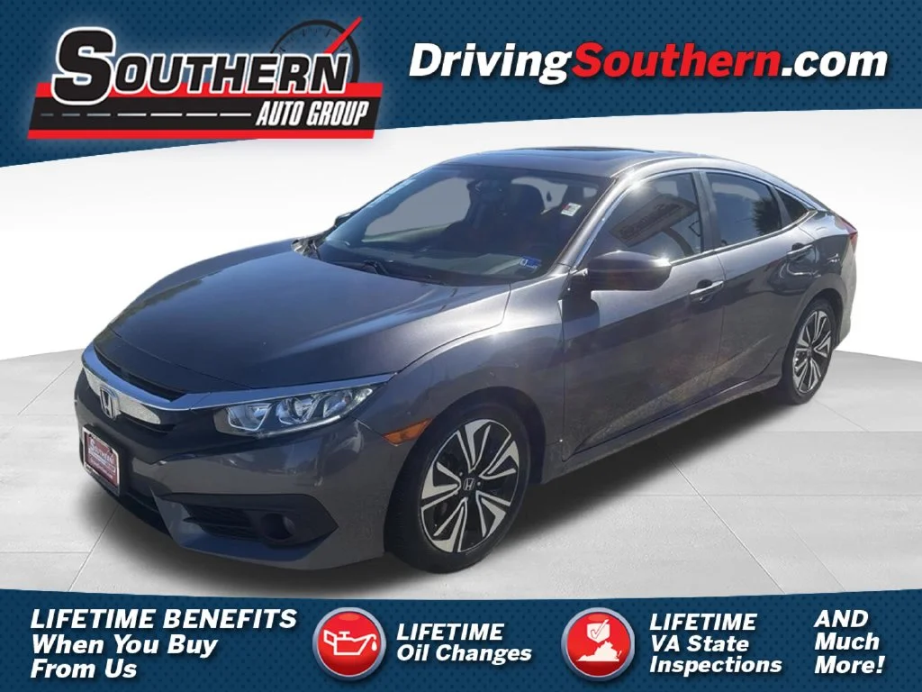 Used 2018 Gray Honda EX-L image 1