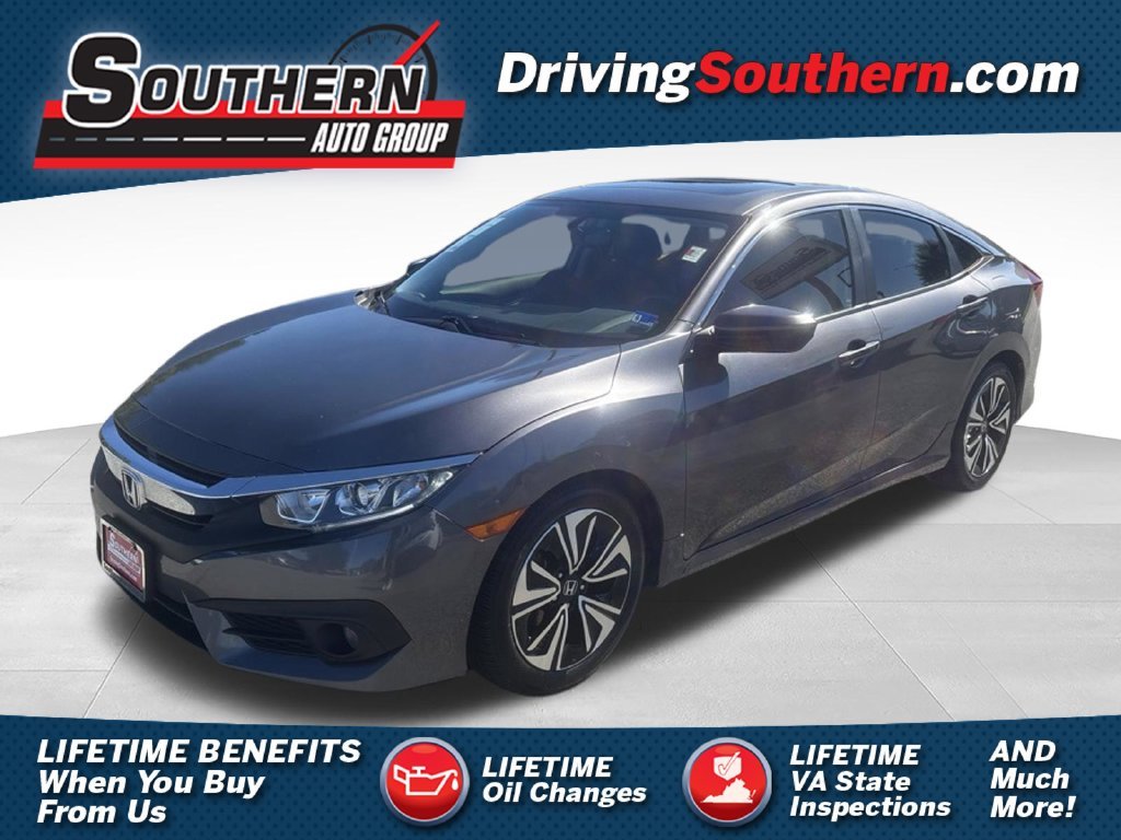 Used 2018 Gray Honda EX-L image 1