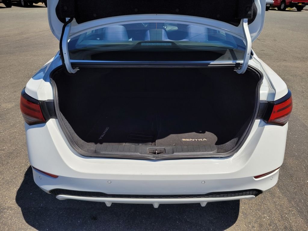 Certified Used 2021 Cloud White Nissan SV image 11
