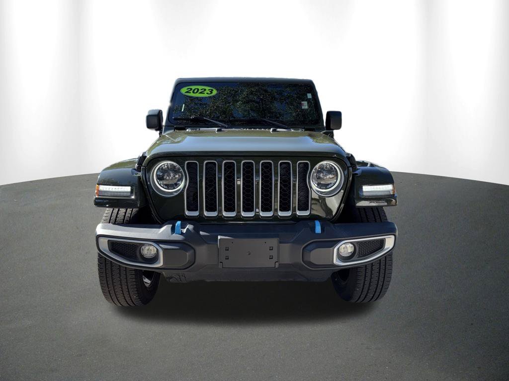 Used 2023 Green Jeep Sahara 4xe image 13