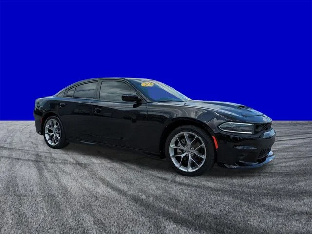 Used 2022 Pitch Black Clearcoat Dodge GT image 2