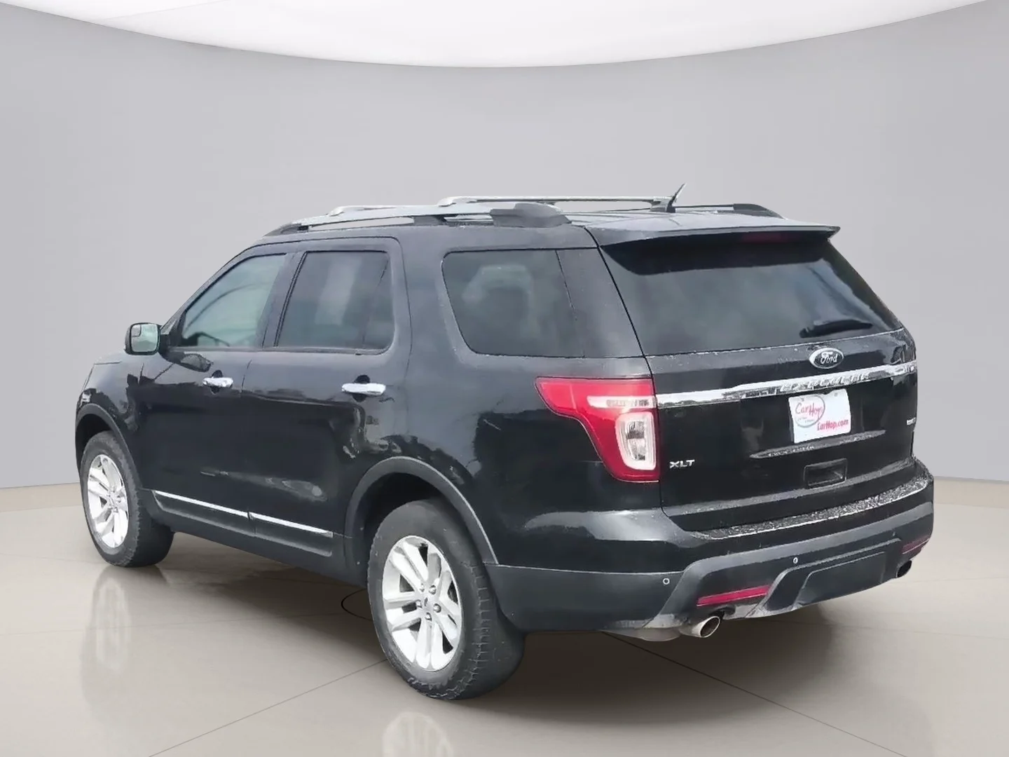 Used 2014 Black Ford XLT 4WD image 3