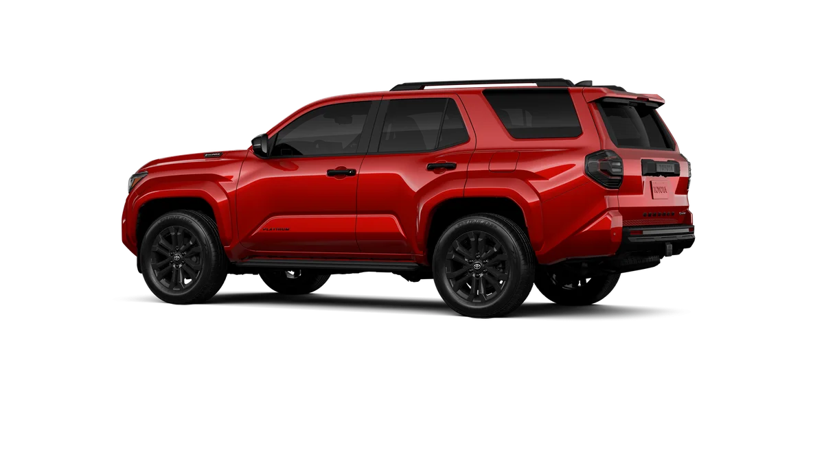 New 2026 Supersonic Red Toyota Platinum image 5