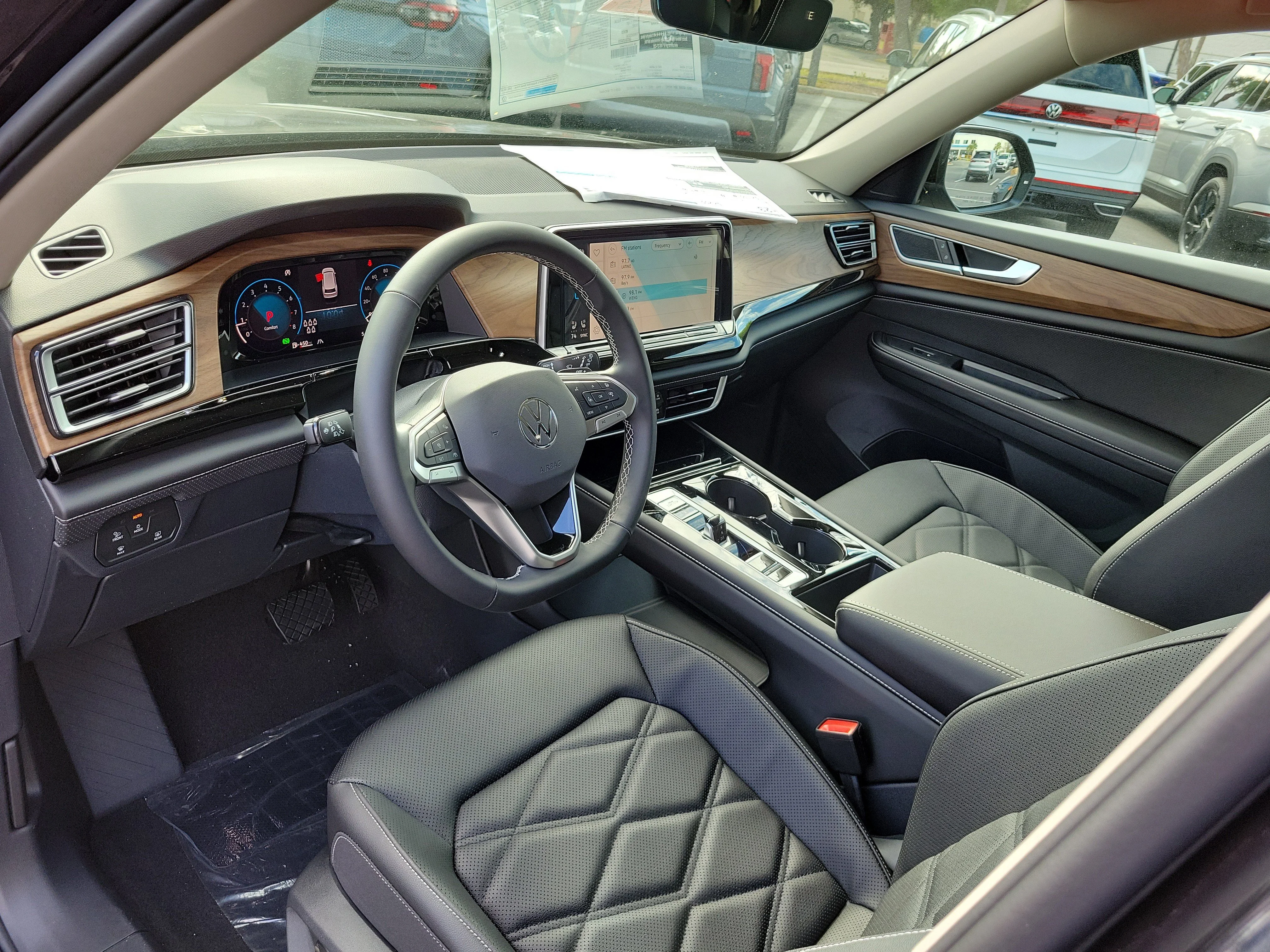 New 2026 Black Volkswagen SE w/Technology image 21