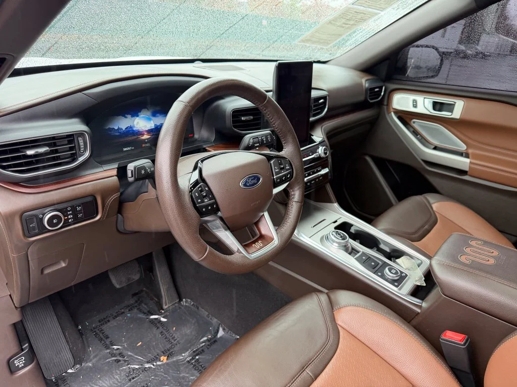 Used 2023 Star White Metallic Tri-Coat Ford King Ranch image 17