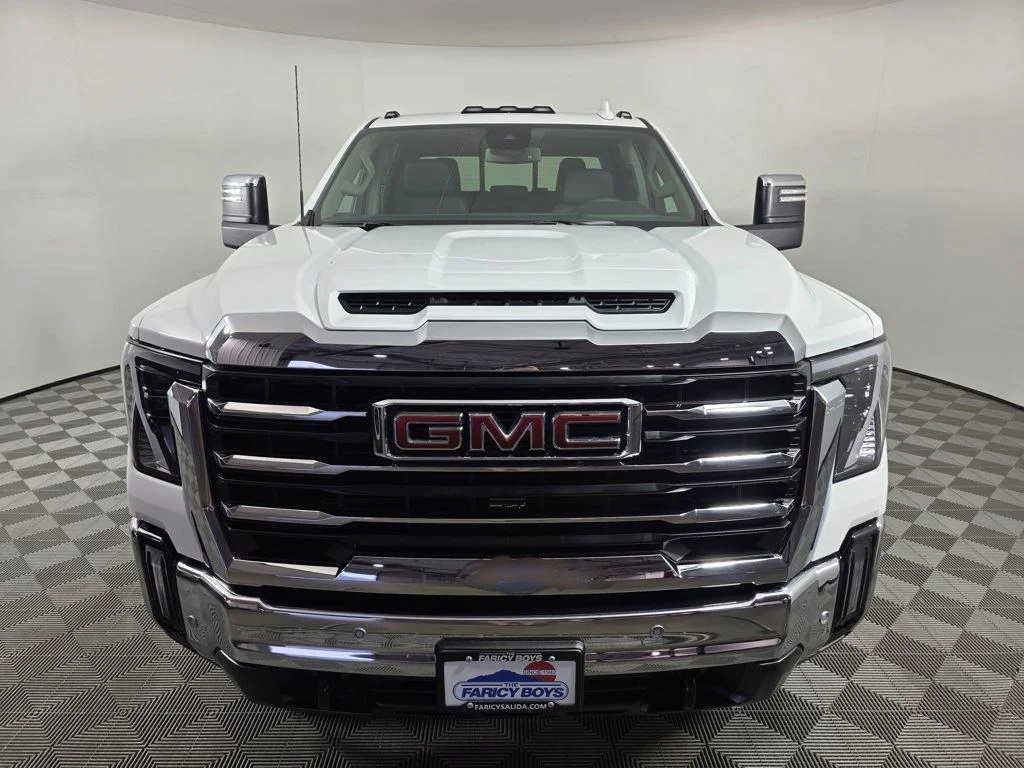 New 2025 Summit White GMC SLT image 14