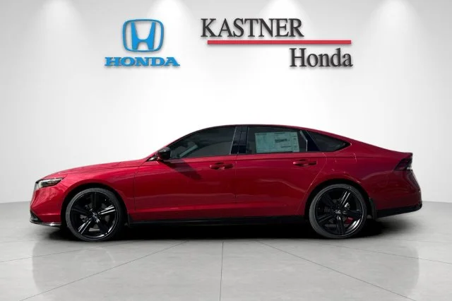 New 2026 Radiant Red Metallic Honda Sport-L Hybrid image 7