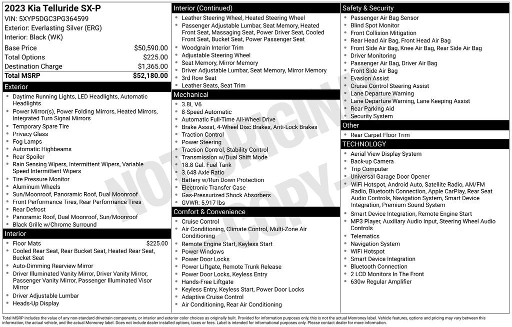 Used 2023 Silver Kia SX-Prestige image 2
