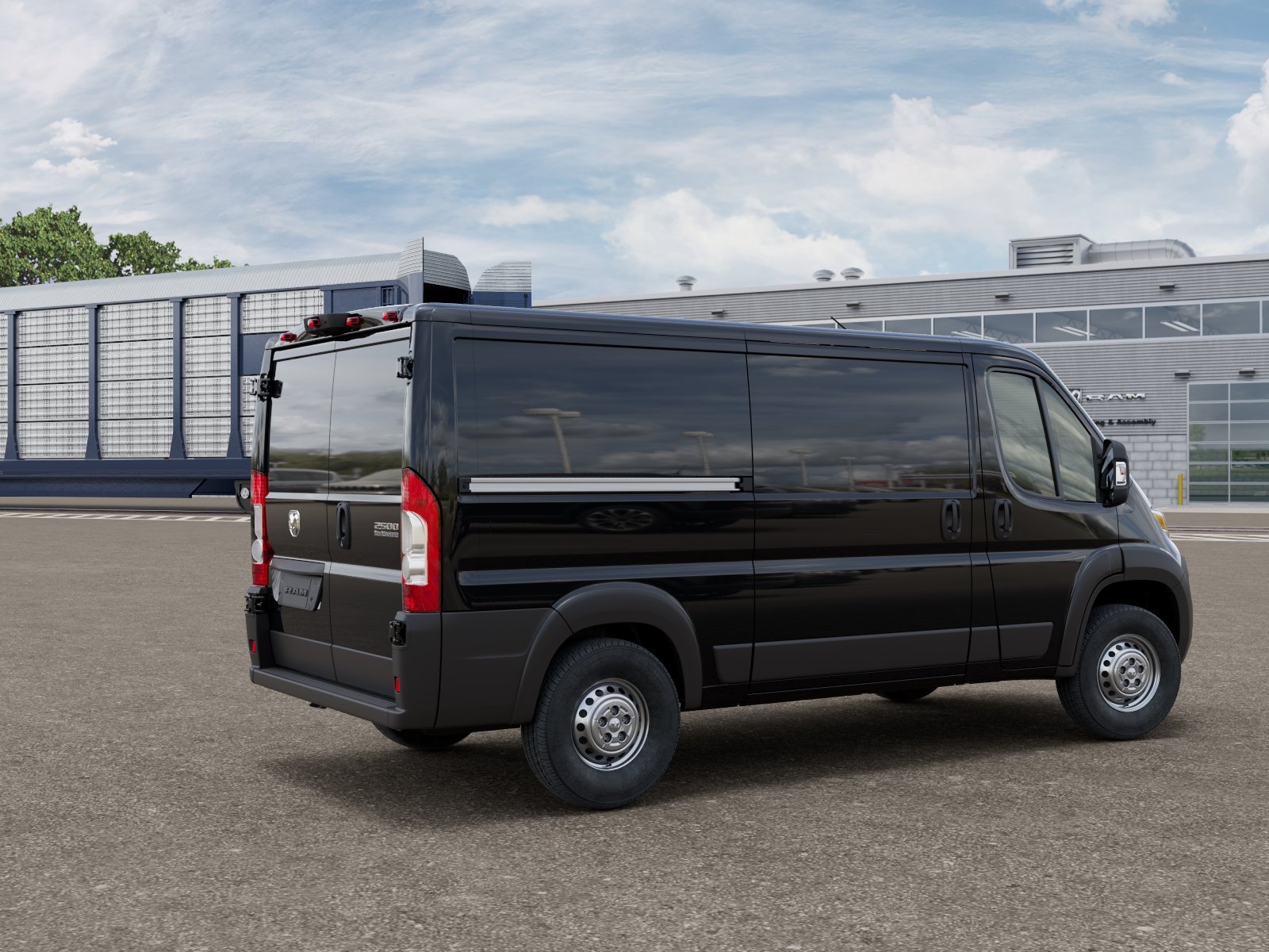 New 2026 Black Clear-Coat Exterior Paint RAM  image 4