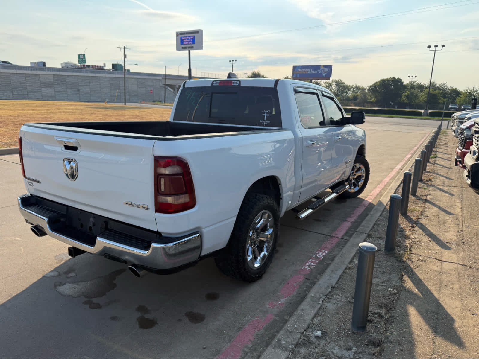Used 2019 Bright White Clearcoat Ram Big Horn/Lone Star image 4
