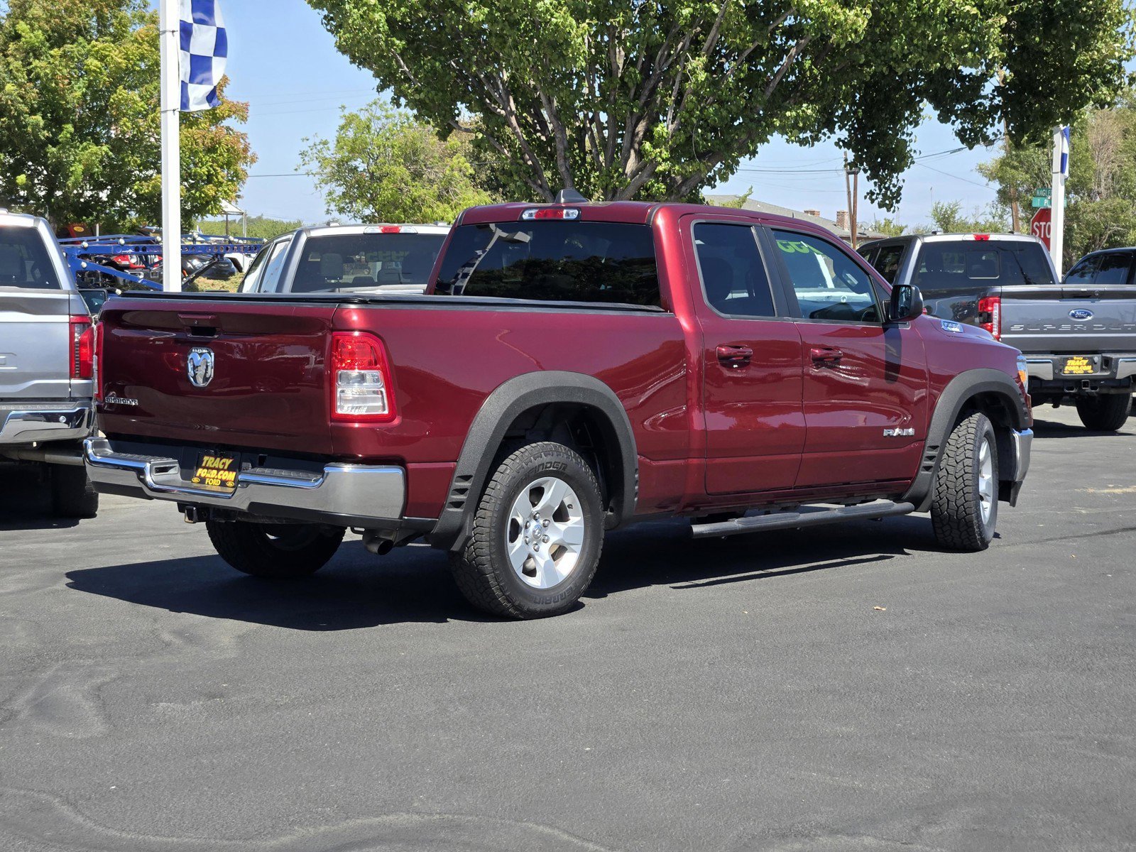 Used 2021 Delmonico Red Pearlcoat Ram Big Horn image 4