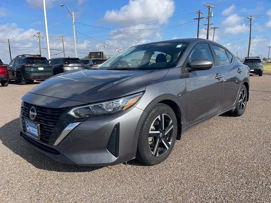 Certified Used 2025 Gray Nissan SV image 3