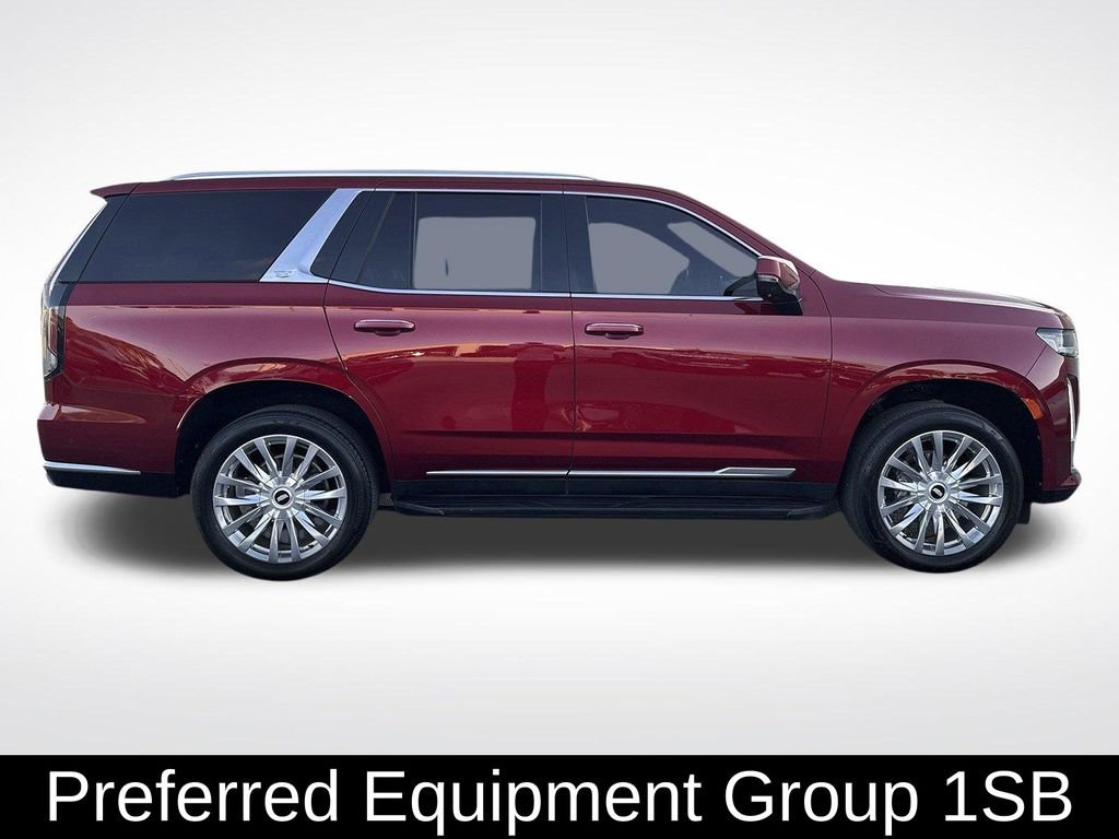 Used 2021 Red Cadillac Premium Luxury image 4