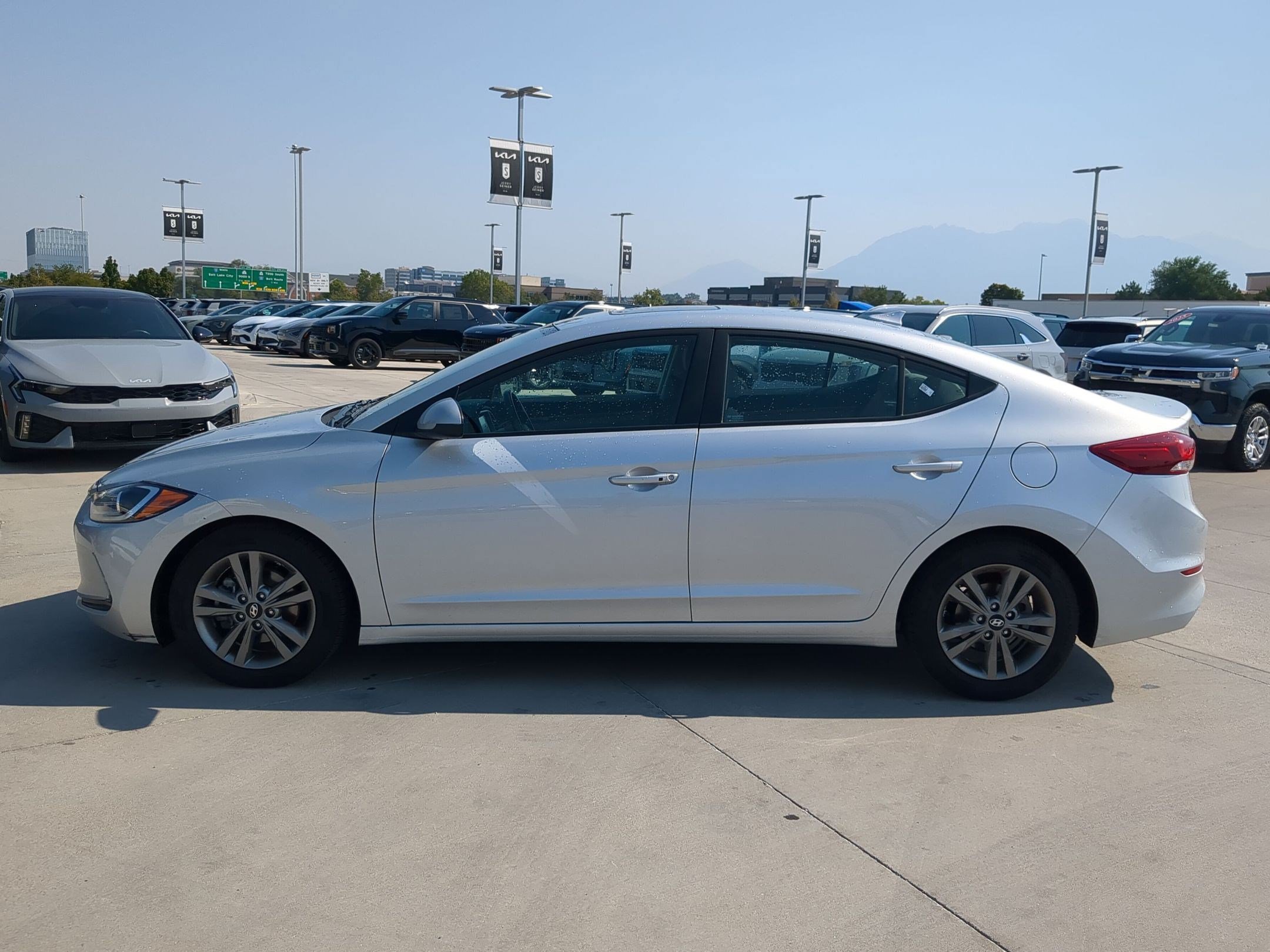 Used 2018 Hyundai Elantra Value Edition with VIN 5NPD84LF3JH317647 for sale in South Jordan, UT