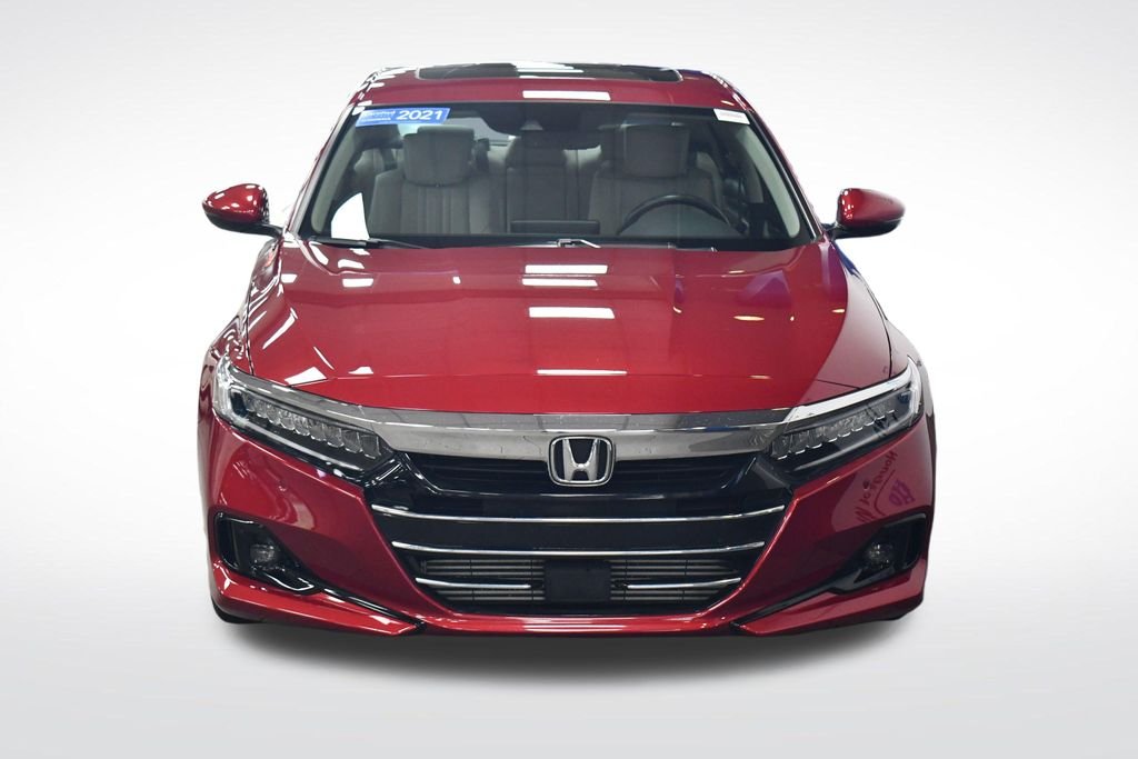 Certified Used 2021 Radiant Red Metallic Honda EX-L image 10