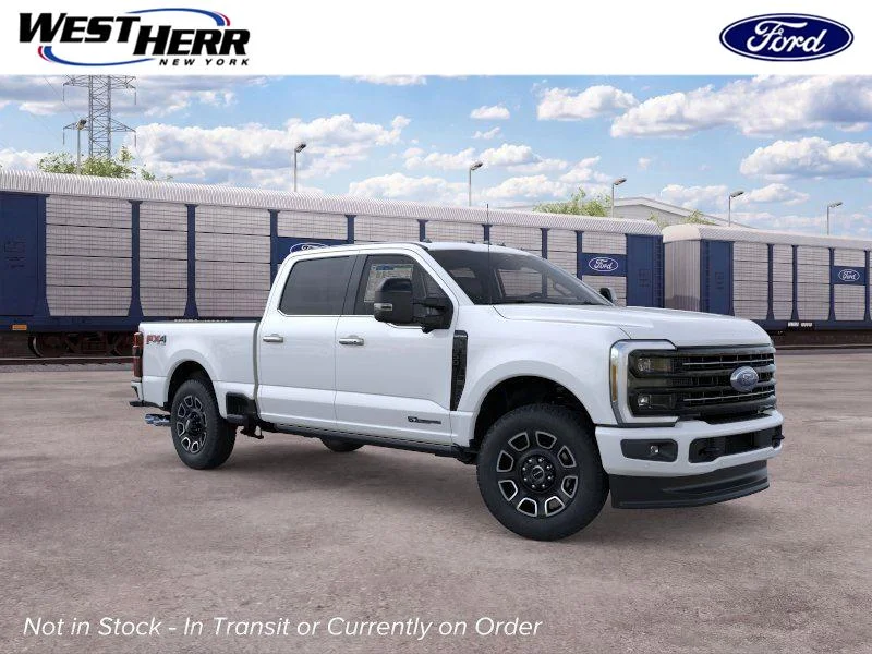 New 2026 Star White Metallic Tri-Coat Ford Platinum image 1