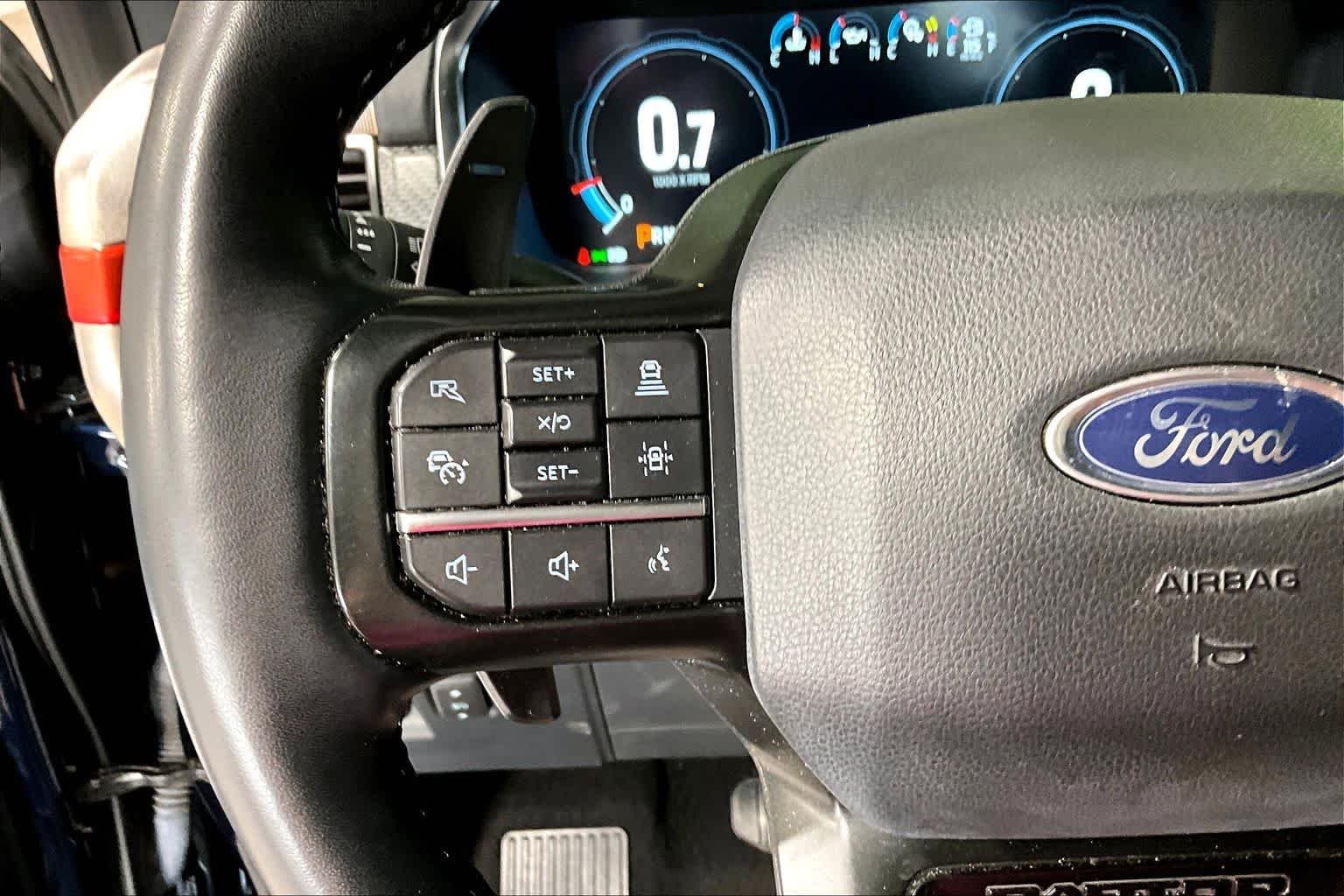 Used 2022 Antimatter Blue Metallic Ford Raptor image 24