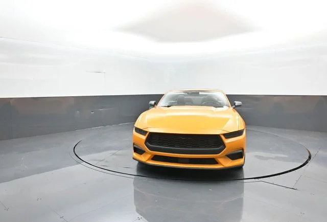 New 2026 Orange Fury Metallic Tri-coat Ford EcoBoost® Premium Convertible image 3