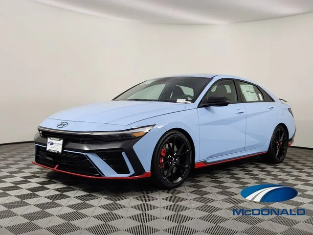 New 2026 Blue Hyundai Base image 1